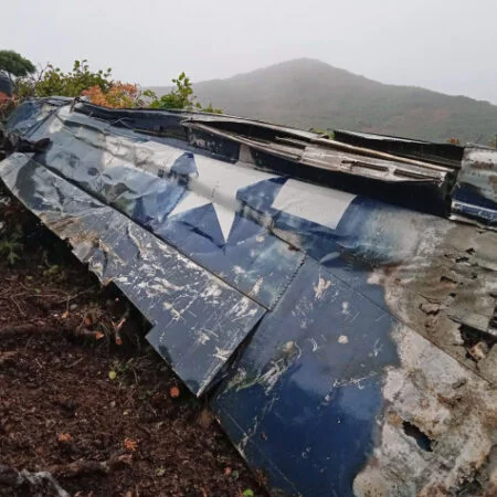 96V BuNo 49654 wreck site, 2021