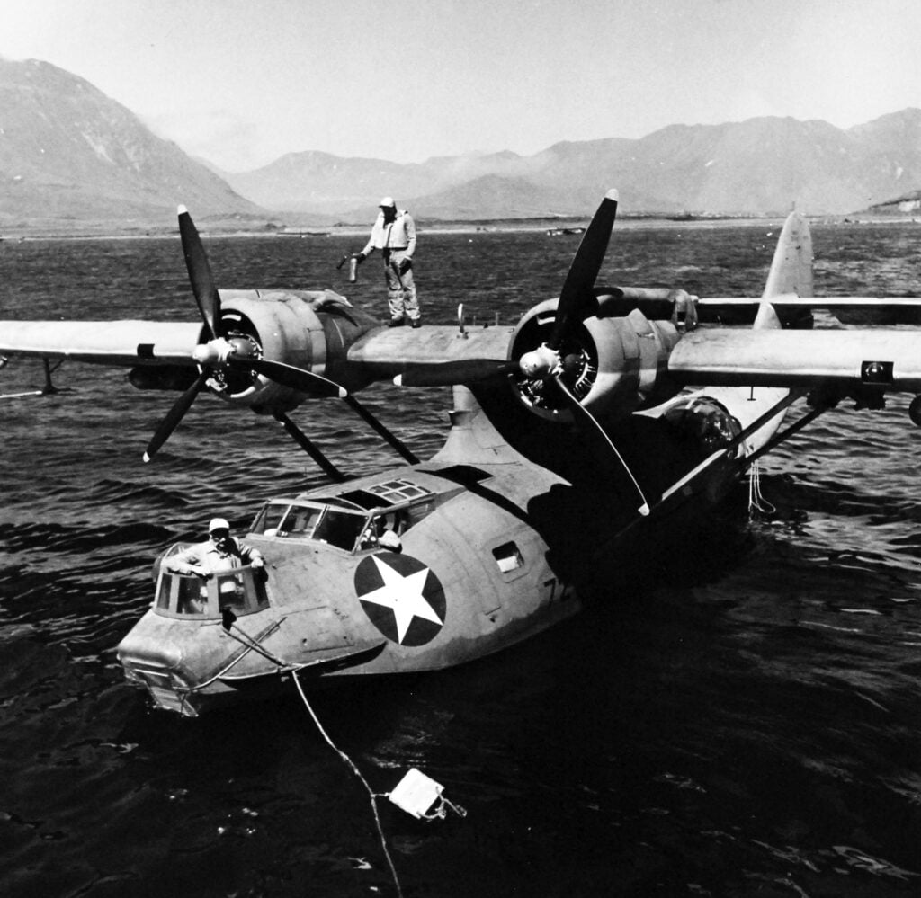 VP-45 PBY-5 BuNo 08410 72V July 1943 Attu