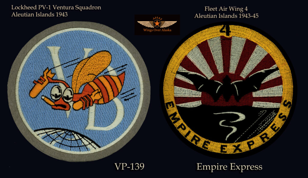 VB-139 Squadron Patch - Placeholder for PV-1 32V BuNo 34640